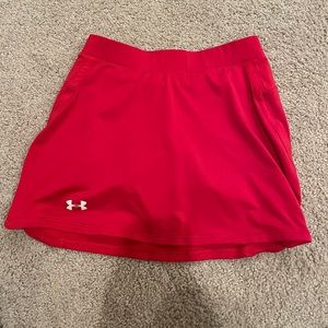 red under armor GOLF skirt!! Can be used for other sports too !